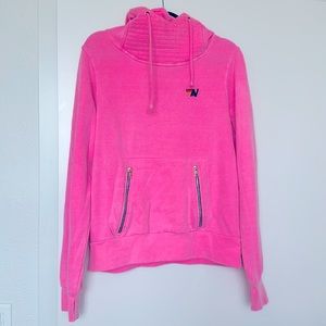 Aviator nation pink ninja hoodie in size medium